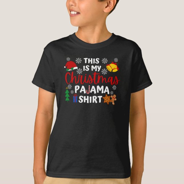 Camiseta Navidades Pajama Shirt (Anverso)