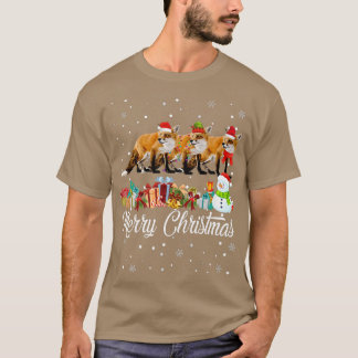 Camiseta Navidades Pajama Tree Xmas Encende a los animales
