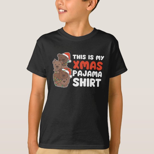 Camiseta Navidades Pajamas (Anverso)