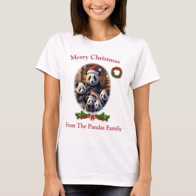 Camiseta Navidades Panada Bear (Anverso)