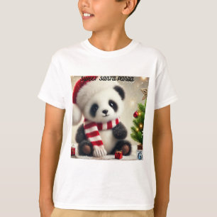 Camiseta Navidades Panda
