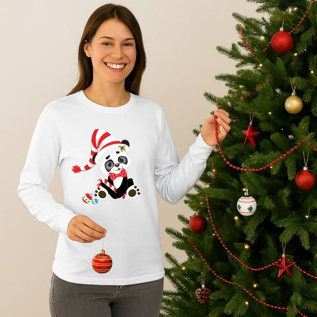 Camiseta Navidades Panda Holiday (Subido por el creador)