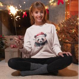 Camiseta Navidades Panda, personalizable