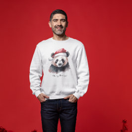 Camiseta Navidades Panda, personalizable