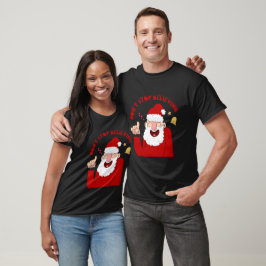 Camiseta Navidades Papá Noel no deja de creer