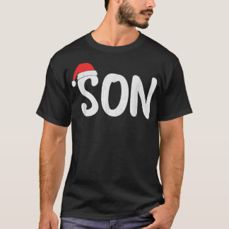 Camiseta Navidades Papá Noel Sombrero Familia Simpatizante 