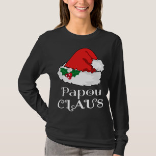 Camiseta Navidades Papou Claus coincidiendo con Pajama Sant