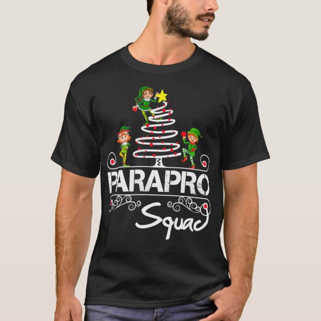 Camiseta Navidades Paraprofesionales Tshirt Gift Premium (Anverso)