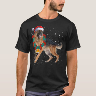 Camiseta Navidades Pastores Alemanes Pj Costume Fiesta Dog