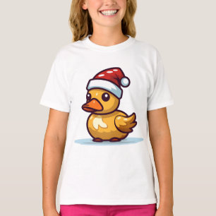 Camiseta Navidades Pato en Santa Sat