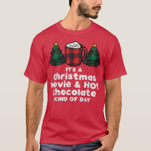 Camiseta Navidades películas chocolate caliente navidades P