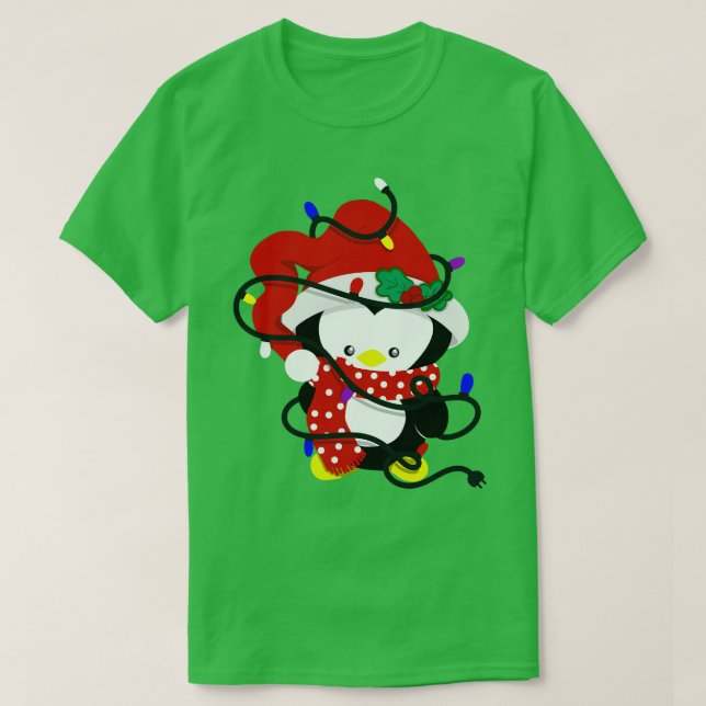 CAMISETA NAVIDADES PENGUIN (Diseño del anverso)