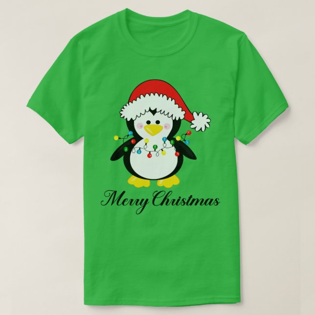 Camiseta Navidades Penguin Classic TShirt (Diseño del anverso)