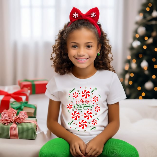 Camiseta Navidades Peppermint Candy (Subido por el creador)