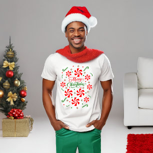 Camiseta Navidades Peppermint Candy