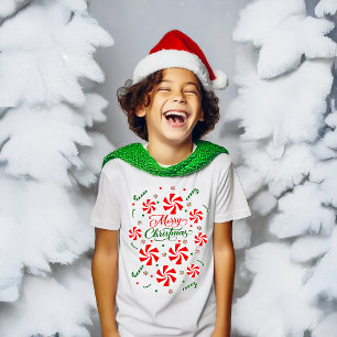 Camiseta Navidades Peppermint Candy