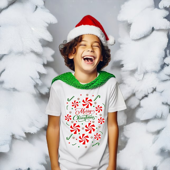 Camiseta Navidades Peppermint Candy (Subido por el creador)