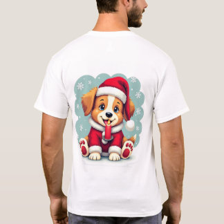 Camiseta ¡navidades Perro con diseño de velas!