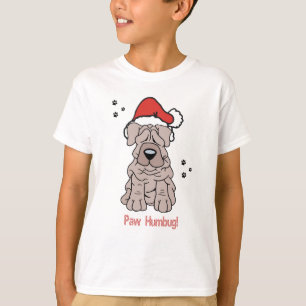 Camiseta Navidades Perro Sharpei