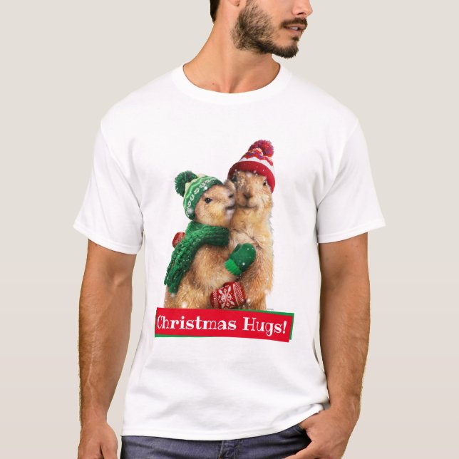 Camiseta Navidades Perros Prairie (Anverso)