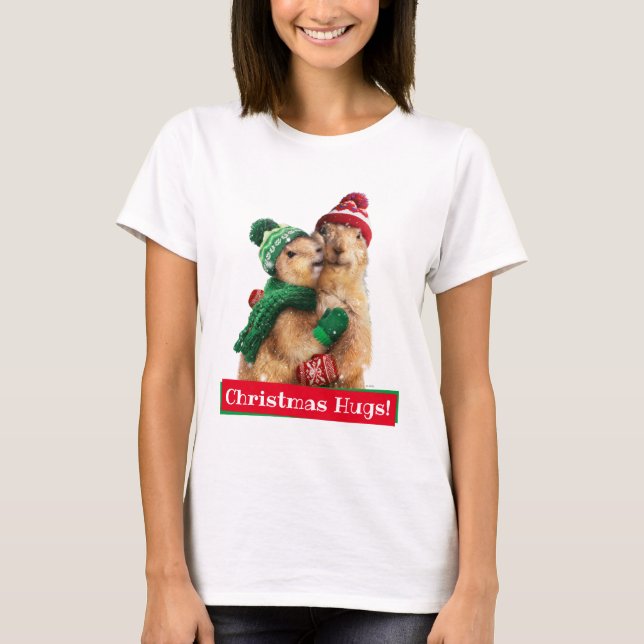 Camiseta Navidades Perros Prairie (Anverso)