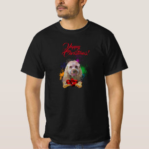 Camiseta Navidades personalizables de Cavapoo Dog Yappy