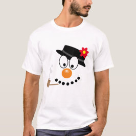 Camiseta Navidades Personalizado Snowman