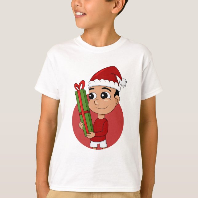 Camiseta Navidades personalizado T-Shirt (Anverso)