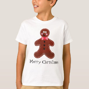 Camiseta Navidades personalizados con pan de jengibre