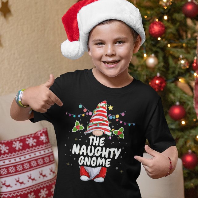 Camiseta Navidades personalizados del Gnome (Subido por el creador)