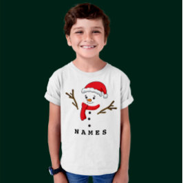 Camiseta Navidades personalizados divertidos Niña Niña