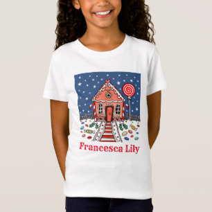 Camiseta Navidades personalizados Gingerbread House T-Shirt
