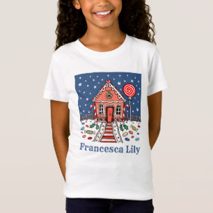 Camiseta Navidades personalizados Gingerbread House T-Shirt