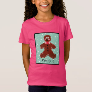 Camiseta Navidades personalizados Gingerbread Man