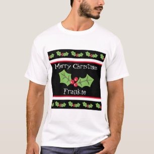 Camiseta Navidades personalizados Holly & Berries