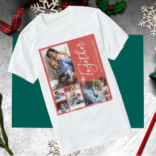 Camiseta Navidades personalizados modernos de la familia de