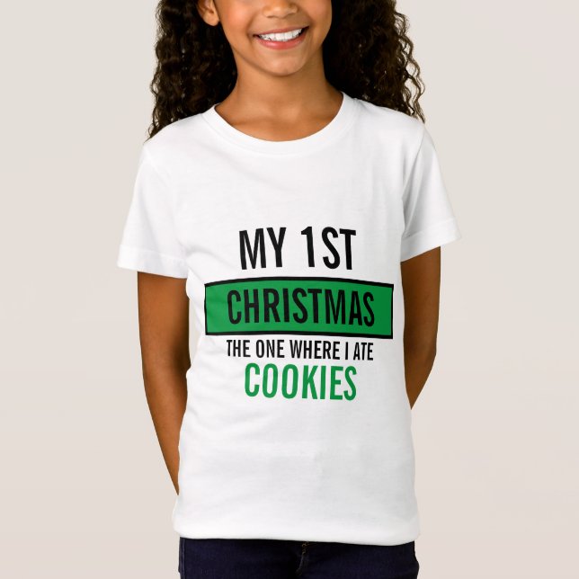 Camiseta Navidades personalizados plantilla de comida diver (Anverso)