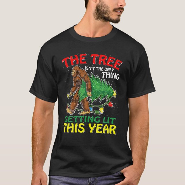 Camiseta Navidades Pie El Árbol No Es Lo Único. (Anverso)