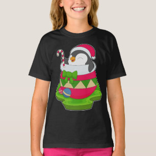 Camiseta Navidades pingüinos Candy