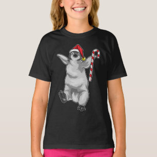 Camiseta Navidades pingüinos Candy