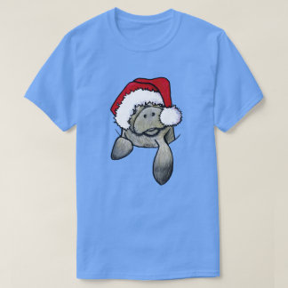 Camiseta Navidades Pocket Manatee KiniArt