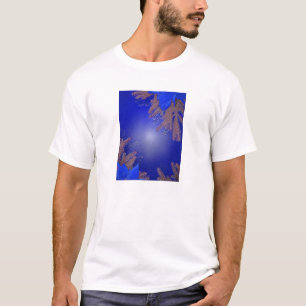 Camiseta Navidades Poinsettia Blue III