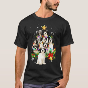 Camiseta Navidades polacos de Oveja de Tierras Lentas ilumi