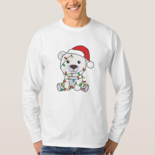 Camiseta Navidades Polar Oso Animales De Invierno Osos Pola
