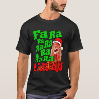 Camiseta Navidades Pollos Caroling Fa Ra Ra Feo Navidades