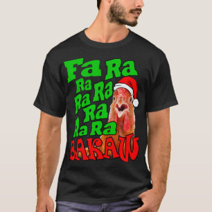 Camiseta Navidades Pollos Caroling Fa Ra Ra Feo Navidades