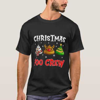 Camiseta Navidades Poo-Crew Navidades graciosos Poop