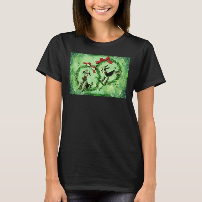 Camiseta Navidades Poodles (Anverso)