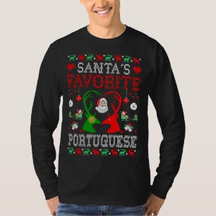 Camiseta Navidades portugueses favoritos obsequian sueco fe