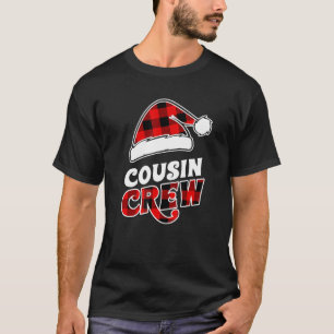 Camiseta Navidades Primo Tripulación Buffalo Red Plaid Paja